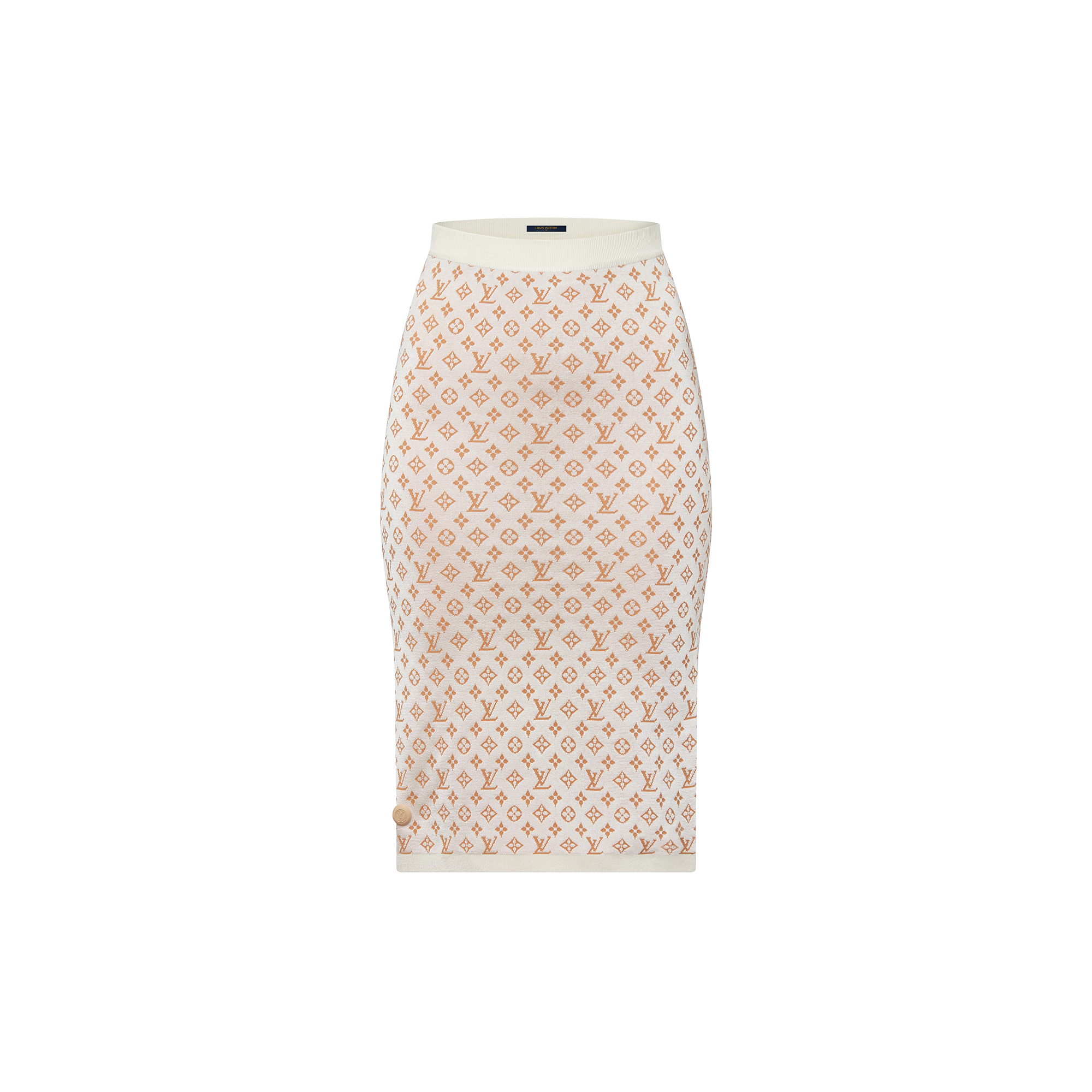 Products by Louis Vuitton: Monogram Jacquard Knit Skirt